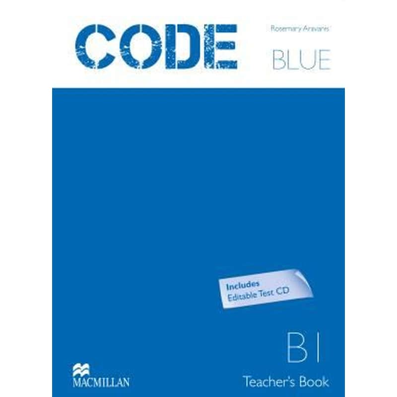 Code Blue Teacher Book Test CD