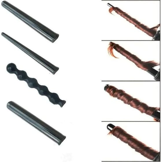 Ψαλίδι Μαλλιών Kemei Ferro Pro 4 In1 KM-4083 59 W Μαύρο image 5