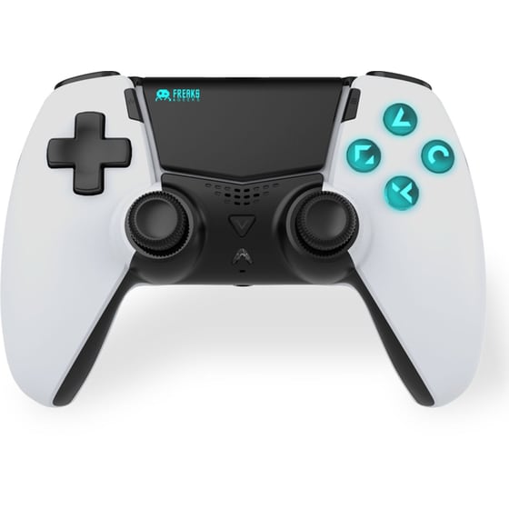 Freaks and Geeks PS5 Ασύρματο Χειριστήριο - Λευκό/Μαύρο image 0