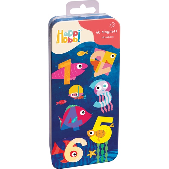 HappiHobbi Magnet Tin Γράμματα & Αριθμοί Εκπαιδευτικοί Χάρτινοι Μαγνήτες 1 Τμχ - Τυχαία Επιλογή Σχεδίου image 10