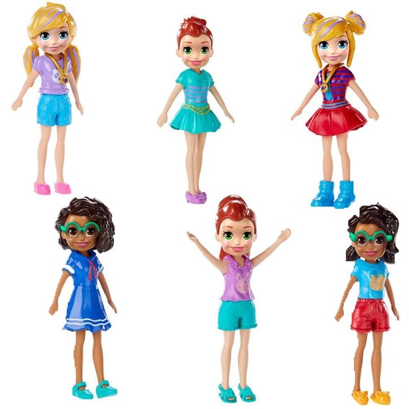 MATTEL Polly Pocket Κούκλα Με Αξεσουάρ (διάφορα Σχέδια)