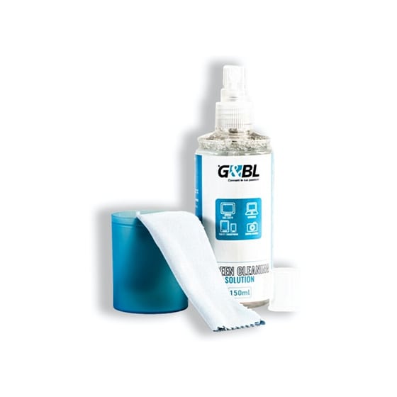 Σετ Σπρέι και Πανί Καθαρισμού Οθόνης G&BL- 150ml (12 τεμ.) image 0