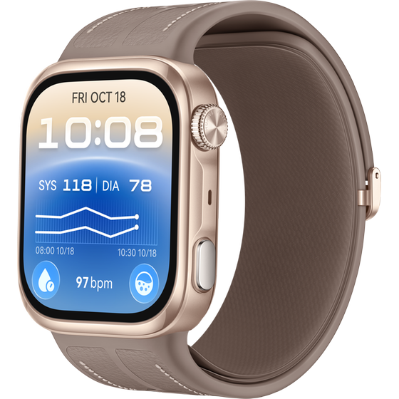Smartwatch Huawei Watch D3 46mm - Mocha Gold image 2