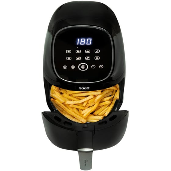 SOGO FRE-SS-10800 με Αποσπώμενο Κάδο 1000 W 2 L Μαύρο Φριτέζα Αέρος image 5