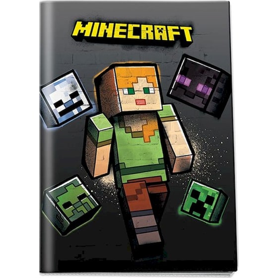 Τετράδιο Καρφίτσα Graffiti 40 Φύλλων Minecraft image 0