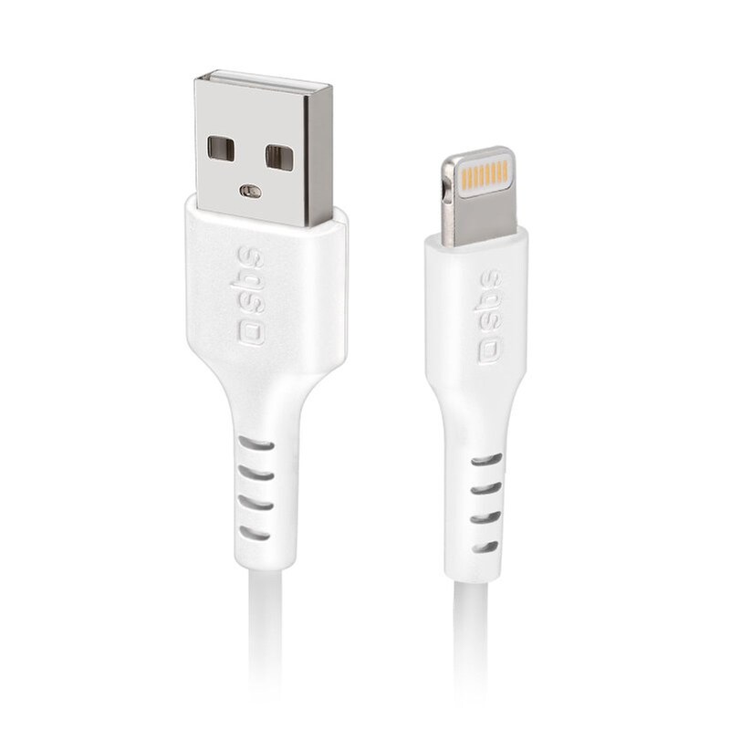 Καλώδιο δεδομένων SBS USB-A to Lightning 2m - White