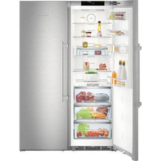 Ψυγείο Ντουλάπα LIEBHERR SBSes 8773 Inox 635Lt image 4