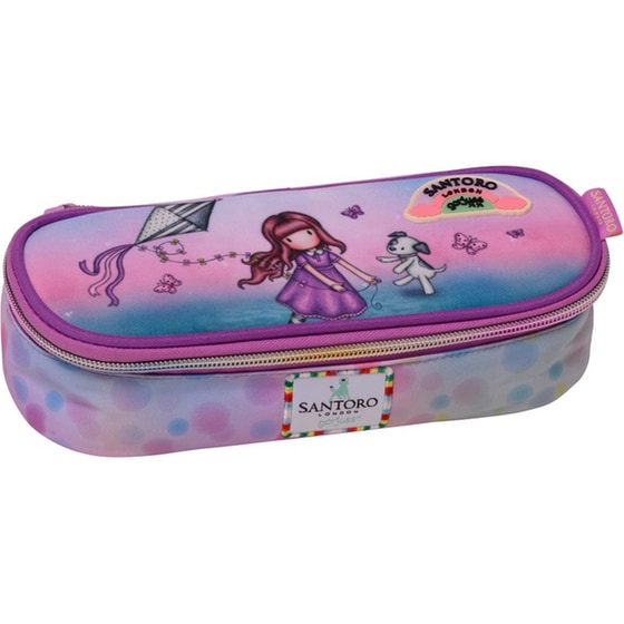 Κασετίνα Οβάλ Graffiti Don't Fly Away Gorjuss image 0