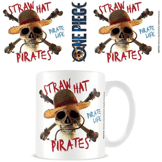 Κούπα Blue Sky Studios One Piece Straw Hat Pirate Emblem 315ml image 1