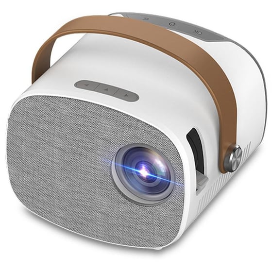 Yg230 Mini Projector Με Ενσωματωμένα Ηχεία Λευκός image 1