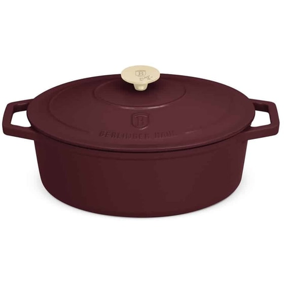 BERLINGER HAUS BH-6543 Μαντεμένια Γάστρα 30 cm 4.65 L Κόκκινο image 0