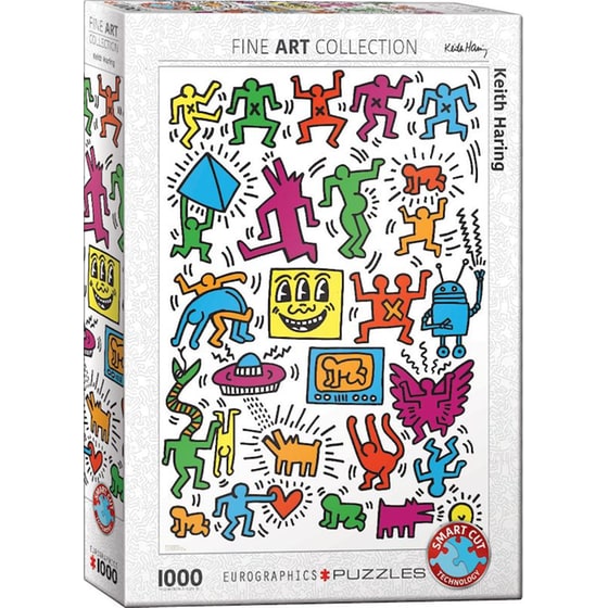 Παζλ Eurographics Keith Haring: Collage (1000 Κομμάτια) image 0