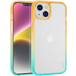 Θήκη Apple iPhone 14 Plus - Hoco Crystal Color Skin Feel - Orange Green