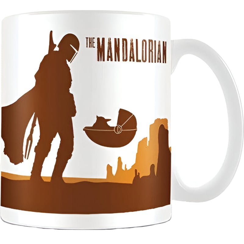 PYRAMID AMERICA, LP Κούπα Pyramid The Mandalorian This is the Way Κεραμική 315 ml - Λευκό/Καφέ