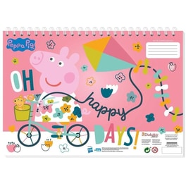 Μπλοκ Ζωγραφικής Διακακης Αεβε Peppa Pig Α4 30 Φύλλων (1 Τεμάχιο)