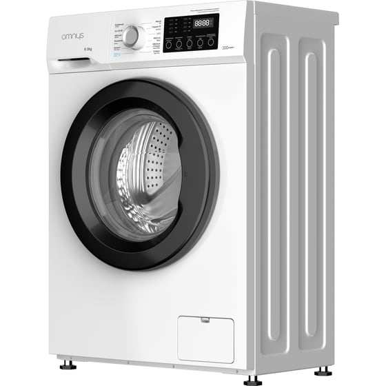 OMNYS WFE-6B10SWBX 6 kg 1.000 Στροφές Λευκό Πλυντήριο Ρούχων image 3