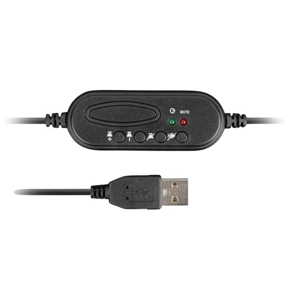 Ακουστικά Headset Natec Drone με Μικρόφωνο Ακουστικά Κεφαλής Μαύρο image 3