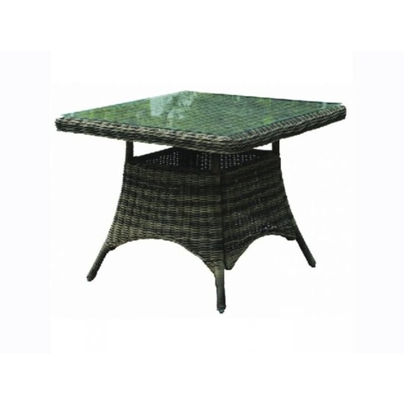 Τραπεζι Grey Brown Φ5mm Round Wicker WOODWELL