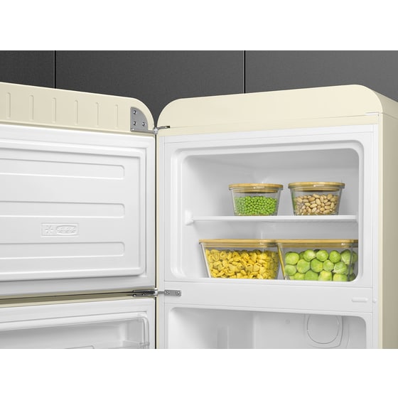 SMEG FAB30LCR5 294 Lt Μπεζ Δίπορτο Ψυγείο image 10