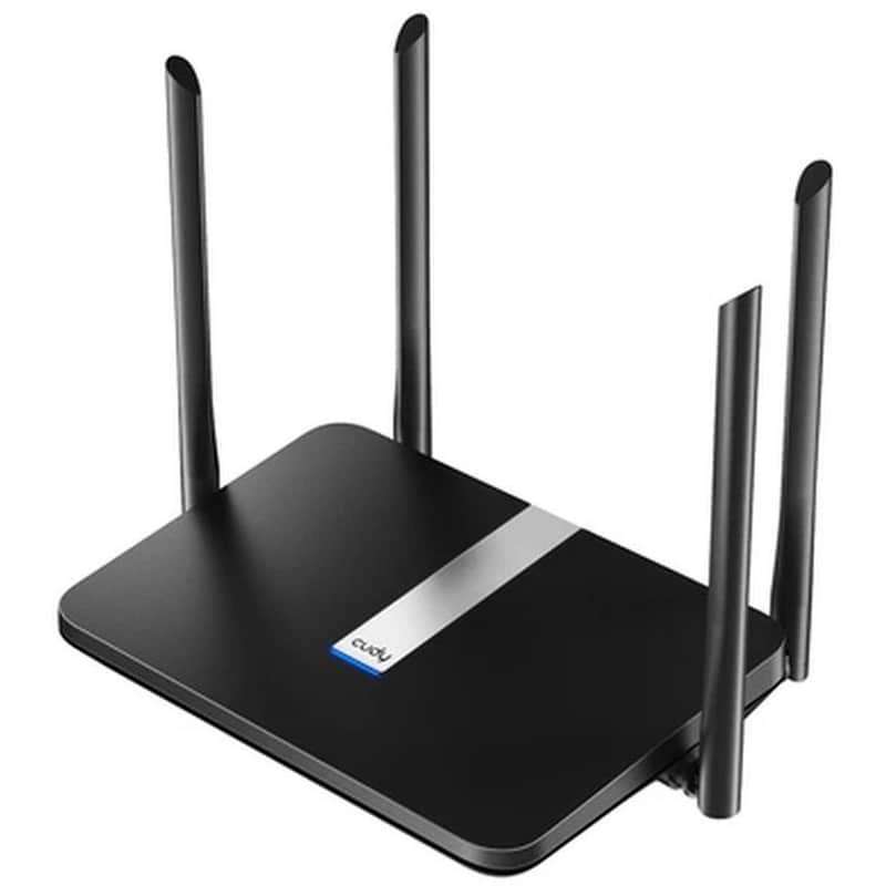 CUDY Cudy X6 Ασύρματο Router Wi‑Fi 6 Mesh Dual Band 1800 Mbps με 5 Θύρες Ethernet