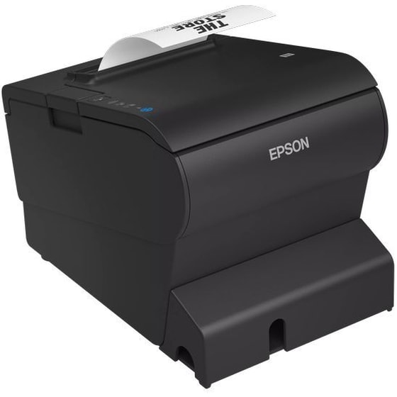 Epson TM-T88VII (112) USB, Eth, Serial, PS, Buzz - Μαύρο image 4