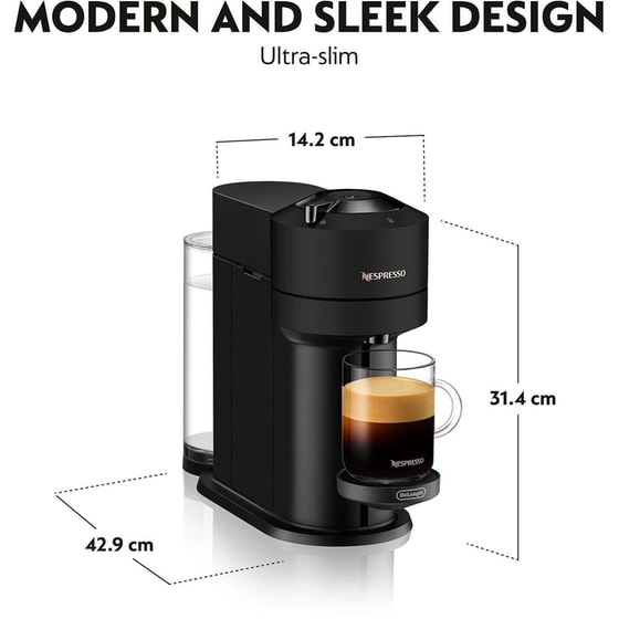 Nespresso® Vertuo Next ENV120.BM Delonghi Matt Black Μηχανή Καφέ image 6
