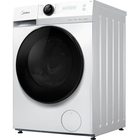 MIDEA MF200W80WB/W-GR 8 kg 1.400 Στροφές Λευκό με Wi-Fi Πλυντήριο Ρούχων image 1