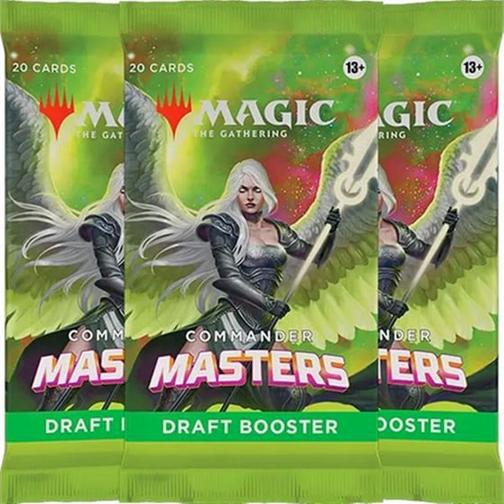 Magic The Gathering Draft Booster Box (24 Boosters) - Commander Masters image 1