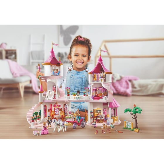 Playmobil Princess Magic Ονειρικό Παλάτι Με Βασιλιά Και Βασίλισσα (71845) image 2