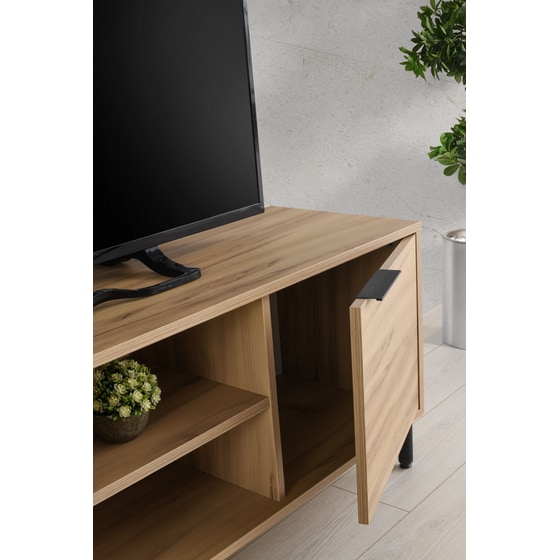 Έπιπλο Τηλεόρασης Sondrio από Μοριοσανίδα 140x40x55cm - Καφέ image 4