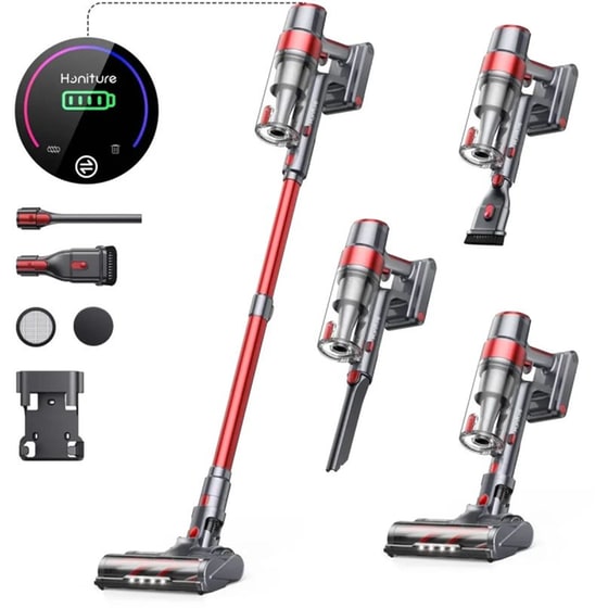 HONITURE S13 Pro 25.9 V 1.5 lt Κόκκινη Σκούπα Stick image 0
