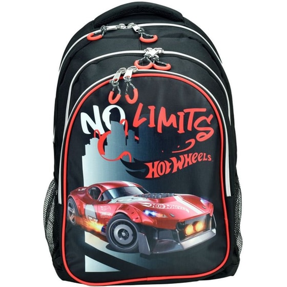 Τσάντα Πλάτης Δημοτικού Gim Hot Wheels Retro image 4