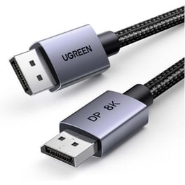 Καλώδιο Ugreen 25905 DisplayPort male σε DisplayPort male 2m - Μαύρο