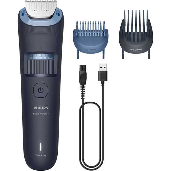 Ξυριστική Μηχανή PHILIPS SERIES 3000 BT3665/15 για Υγρό και Στεγνό Ξύρισμα Μαύρο image 2
