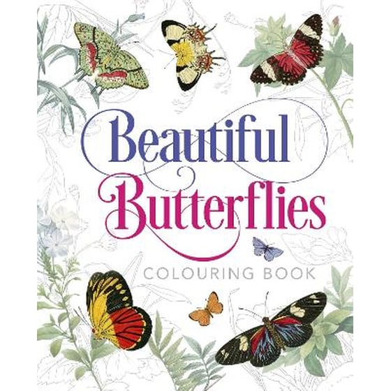 Beautiful Butterflies Colouring Book image 0