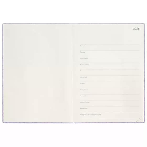 Ημερολόγιo Ημερήσιο Legami 2026 12Μ Maxi Mystic Lilac image 2