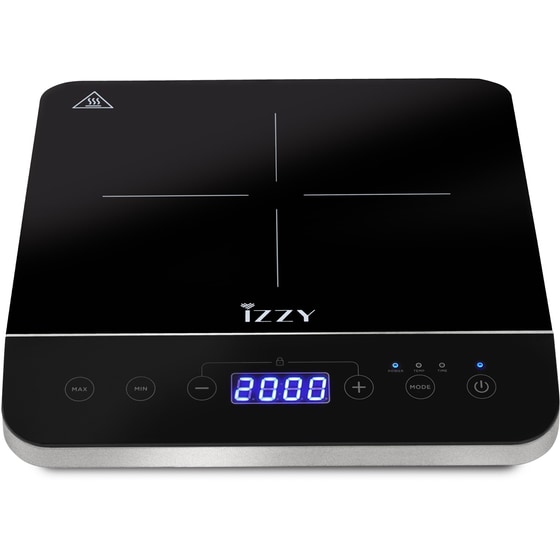 Επαγωγικό μάτι IZZY IZ-1204 2000 W Μαύρο image 2