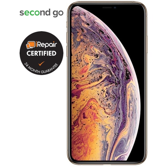 Μεταχειρισμένο Apple iPhone XS Max 64GB Gold second go Certified by iRepair image 2