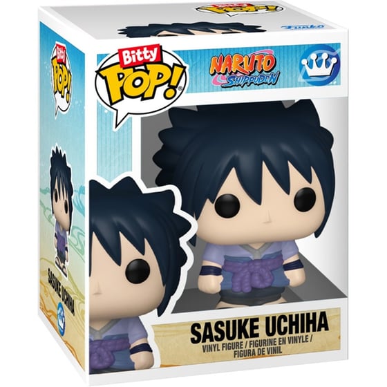 Funko Bitty Pop! 2-Pack: Naruto Shippuden - Sasuke & Itachi Vinyl Figures image 1