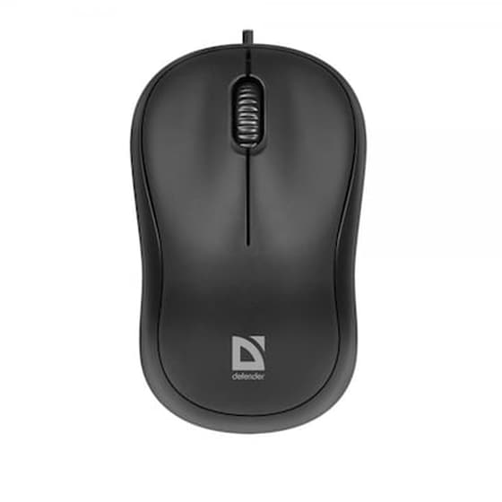 Defender MS-759 Ενσύρματο Mini Ποντίκι Μαύρο image 0