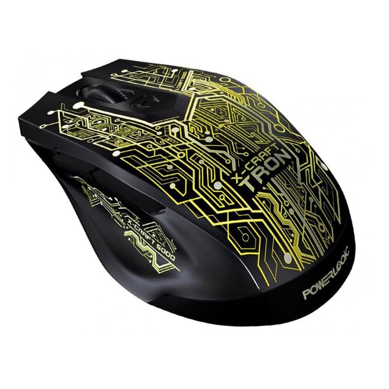 Gaming Mouse Alcatroz XCraft Tron 5000 Μαύρο