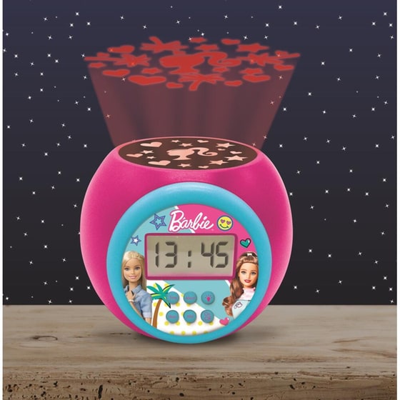 LEXIBOOK Barbie Projector Alarm Clock with Timer image 2