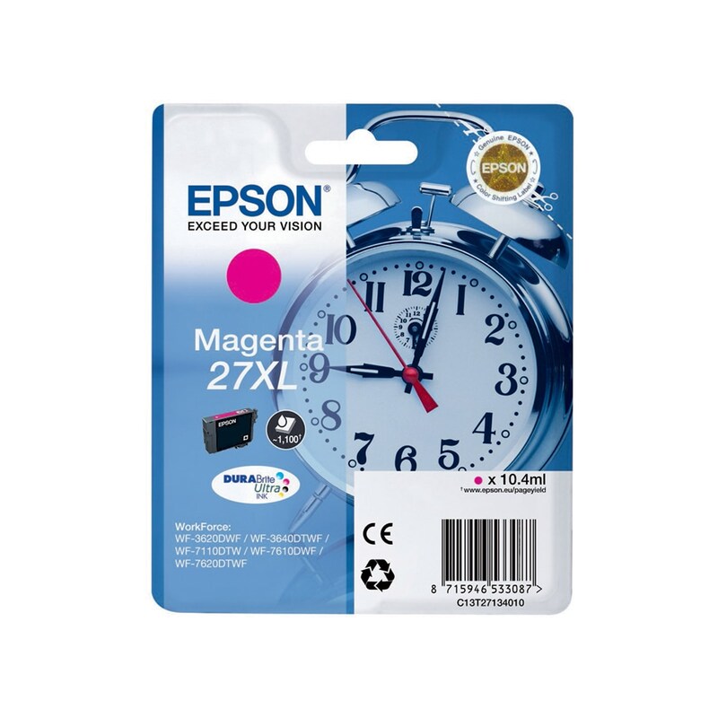 Epson 27XL Ματζέντα Μελάνι Εκτυπωτή C13T27134010 EPSON