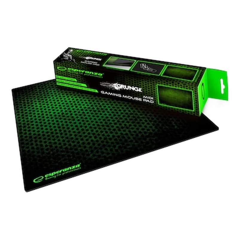 Esperanza Grunge Gaming Mouse Pad Medium 300mm Πράσινο