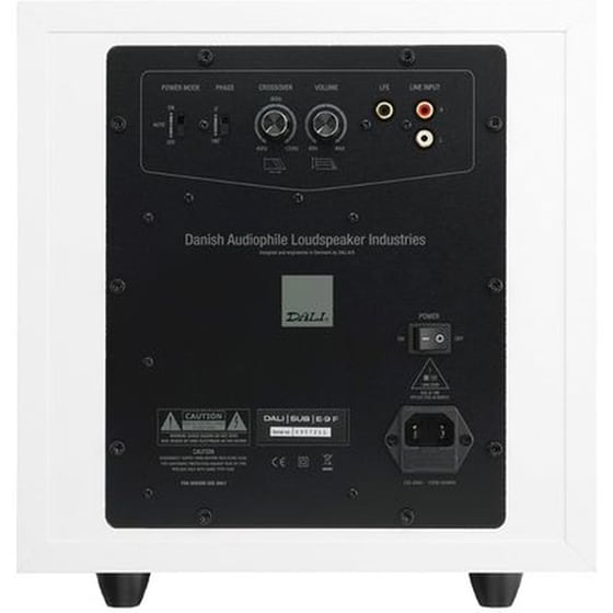 Dali E9 F Subwoofer 220W - Λευκό image 3