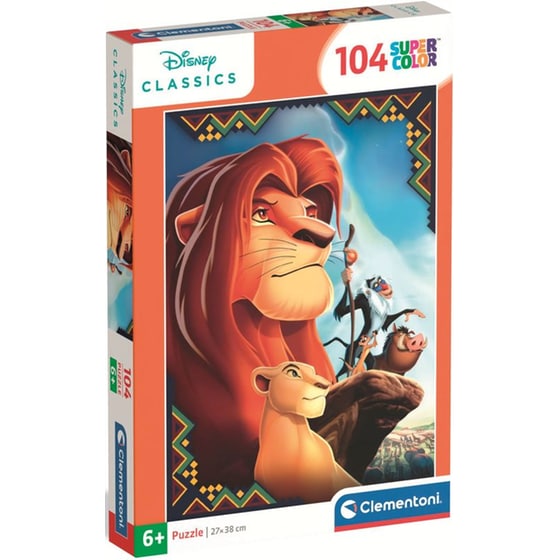 Παζλ Clementoni Super Color Disney The Lion King (104 Κομμάτια) image 0