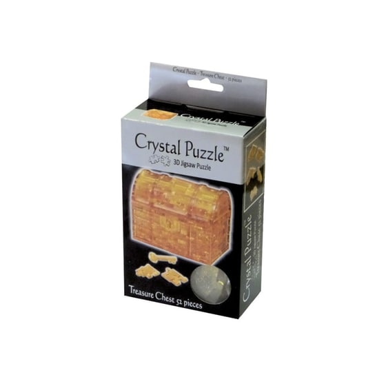 3D Παζλ Yellow Treasure Box (52 Κομμάτια) image 0