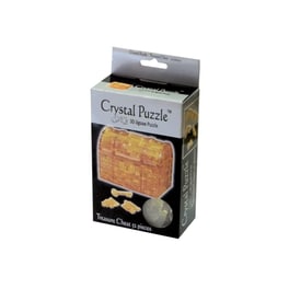 3D Παζλ Yellow Treasure Box (52 Κομμάτια)