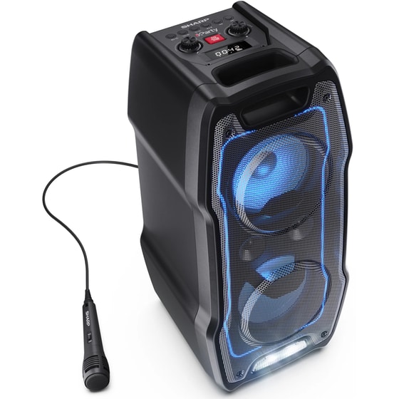 Party Speaker Sharp XParty SING Party - Μαύρο image 4