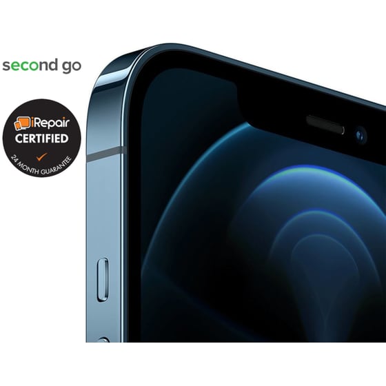 Μεταχειρισμένο Apple iPhone 12 Pro 256GB Pacific Blue second go Certified by iRepair image 4